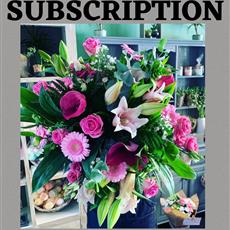 MONTHLY FLOWERS (6 month Subscription) - Peak Time