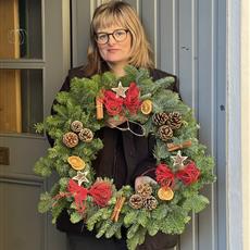 Festive Spruce Wreath