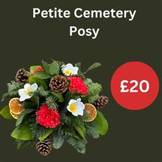 Petite Cemetery Posy 