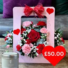TOUCH OF LOVE WITH CANDLE