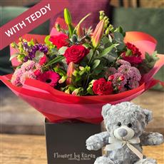 ROMANCE HAND TIED WITH TEDDY 