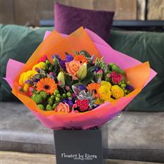 Vibrant Hand Tied 
