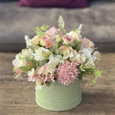 Artificial Pink Hatbox 