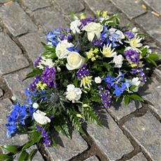 Purple and White Single Ended Spray