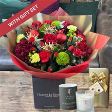 FESTIVE HAND TIED WITH GIFT SET 