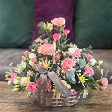 PRETTY PINK BASKET 