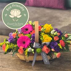 ECO FRIENDLY FLORIST CHOICE TRUG BASKET 
