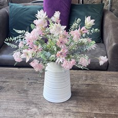Pretty Pink Artifical Vase 