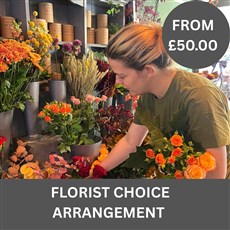 FLORIST CHOICE AUTUMNAL ARRANGEMENT 