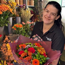 AUTUMN PAGEANT HAND TIED 